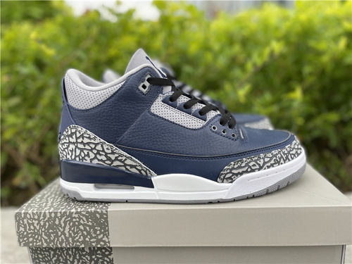 Pure original version_ AJ3 navy blue color_ number CT8532-401. Full code shipment 40--47.5-f1ac33f1